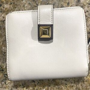 EUC Fendi soft leather bi fold wallet